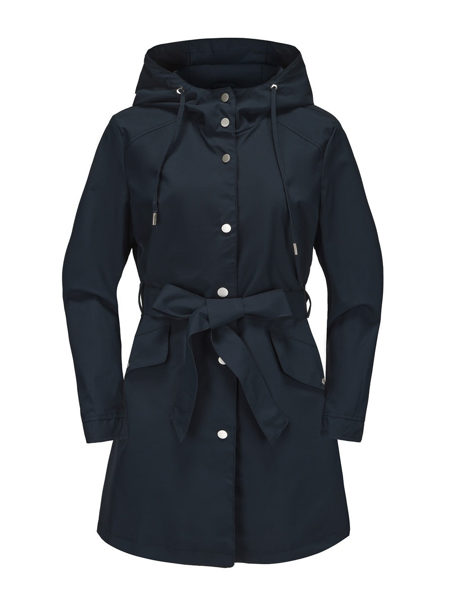 Removable Cap Water Proof Long Sleeve Thin Zipper Jackets