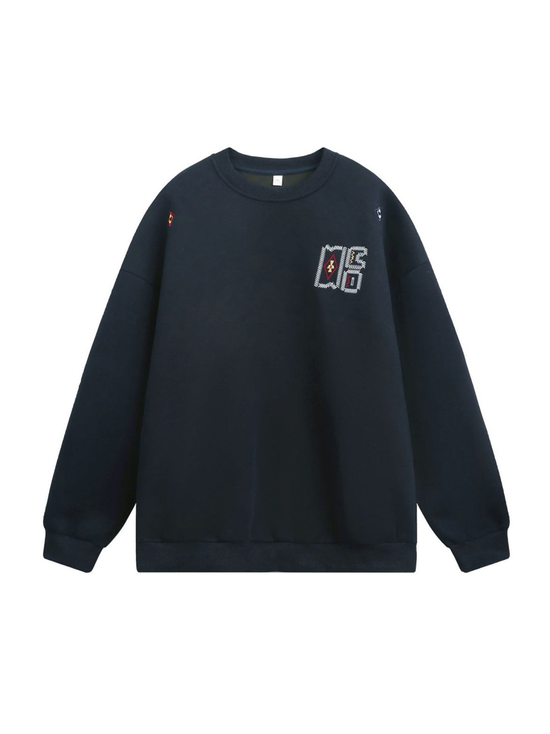 Liber Autumn Neutral wear Embroidered Pattern Pattern Sweatshirts