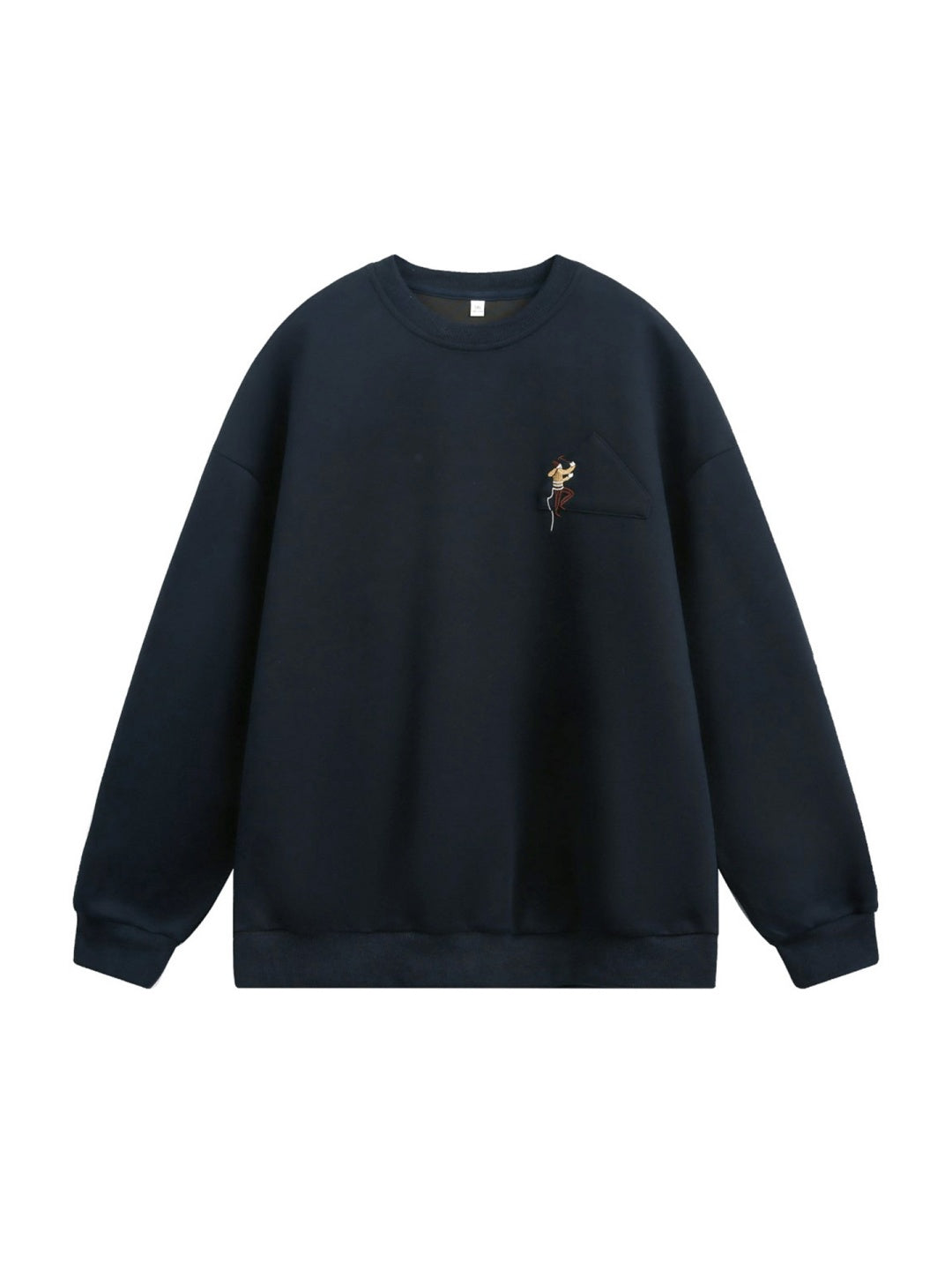 Liber Autumn Men's Embroidered Pattern Pattern Sweatshirts