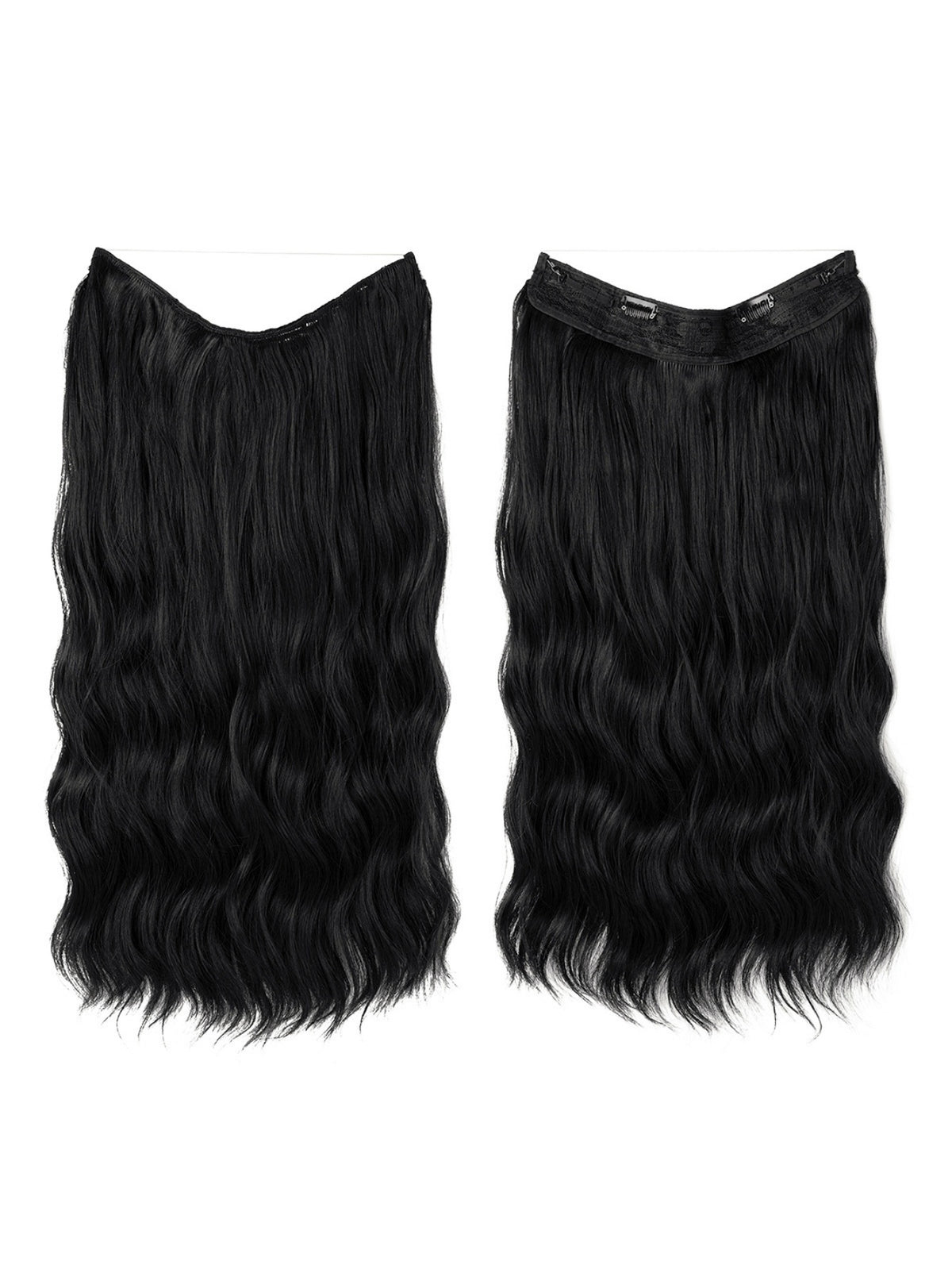 One-piece Hair Extension For Long, Wavy, Voluminous Hair