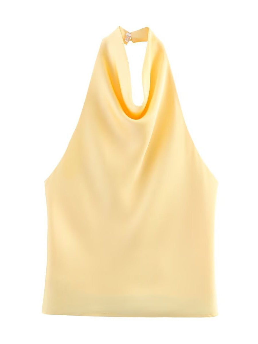 Backless Tank tops&Camis