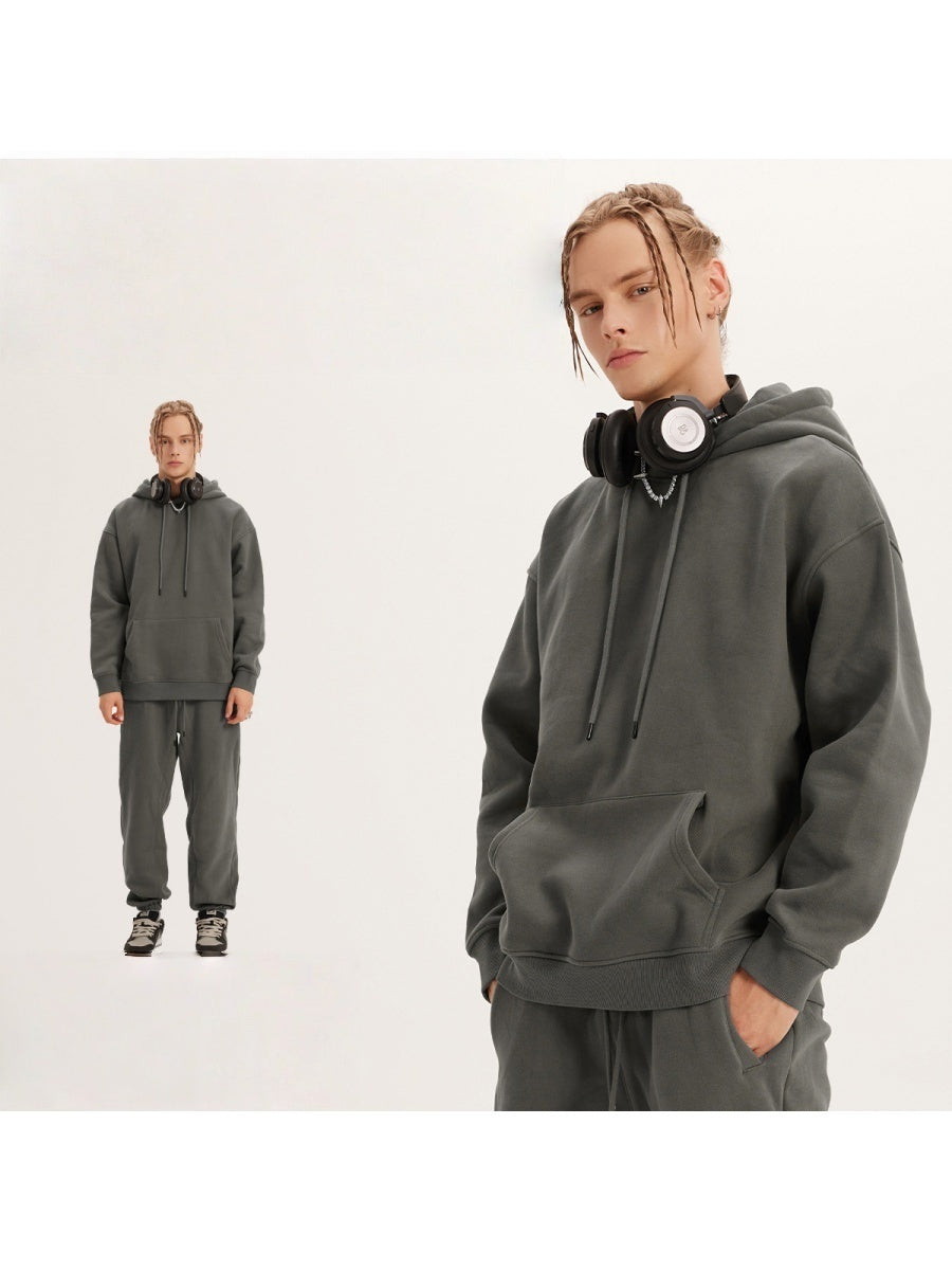 Liber Autumn Neutral Thin Fleece Hoodie