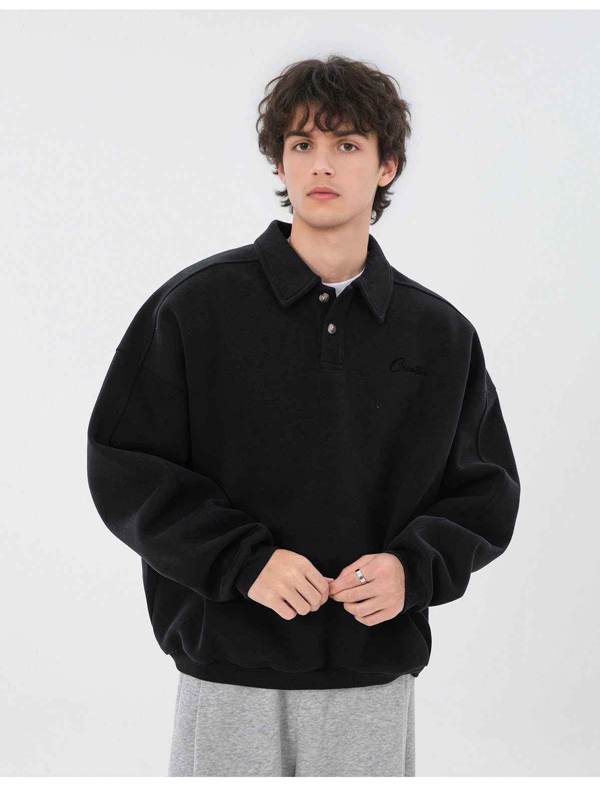 Liber Autumn Men's Letter Sweatshirts