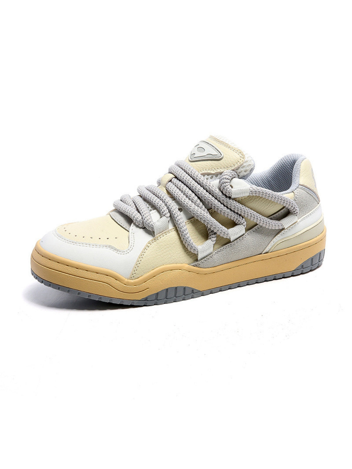 Trendy Color-blocked Casual Sneakers