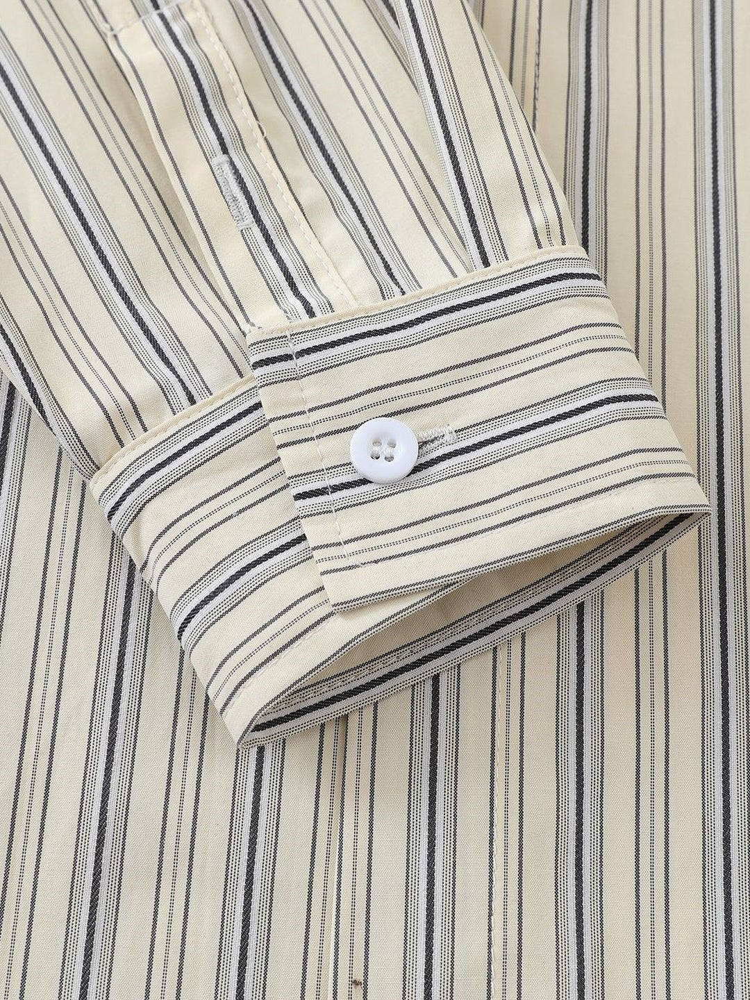 Stripes Patchwork Dog Pattern Shirts