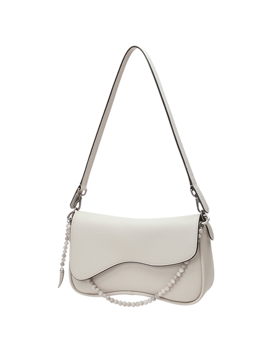 Straightforward Small Saddle Bag, Made Of Vegetable Tanned Top-grain Cowhide, Versatile Summer Shoulder Bag For Women, Underarm Bag.