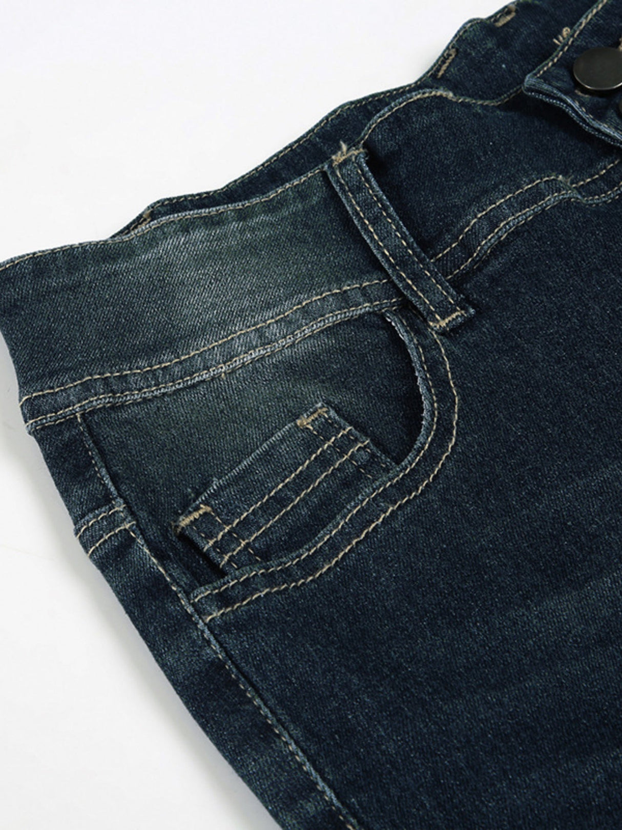 Low-rise Wash Water Bell-bottoms Jeans