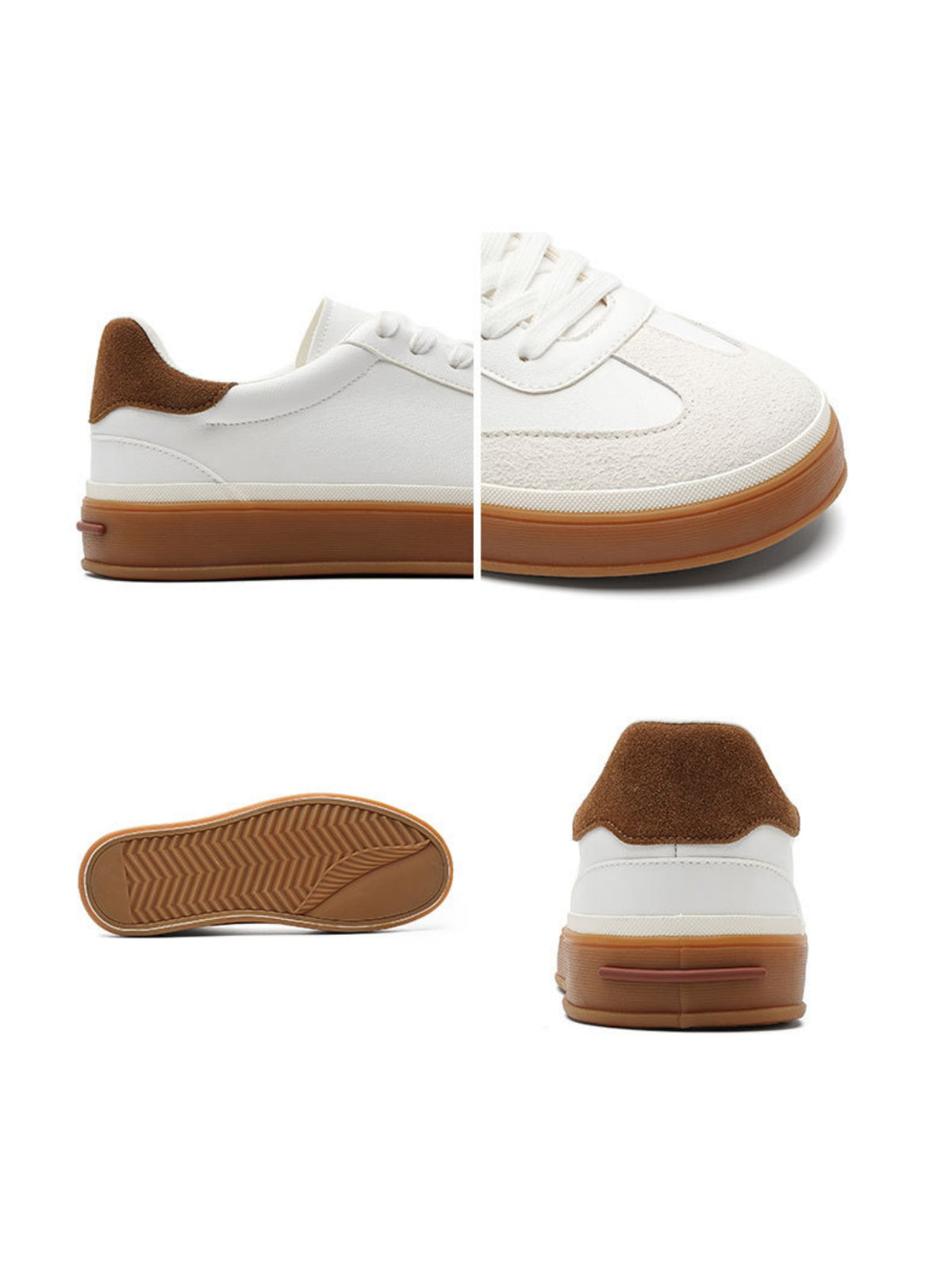 Color-blocked Casual Sneakers