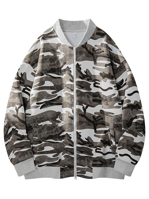 Sports Camouflage Baseball Uniform Jackets