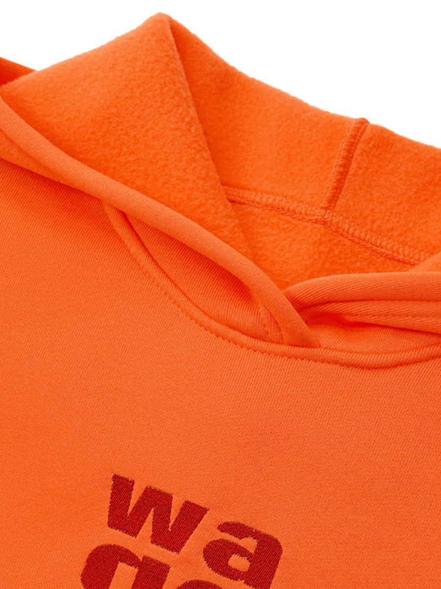 Liber Women's Autumn Hood Embroidered Two-piece Suit