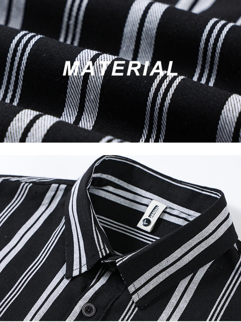 Classic Stripes Breathable Shirts