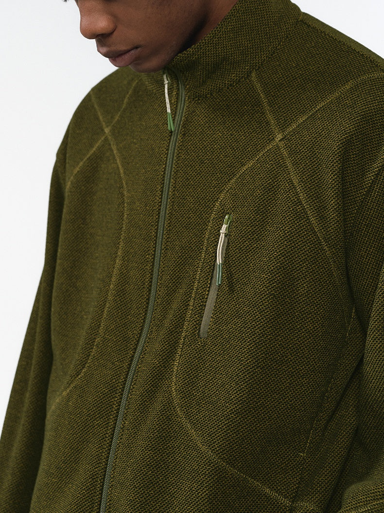 Stand Collar Outdoor Plush Sports Jacket