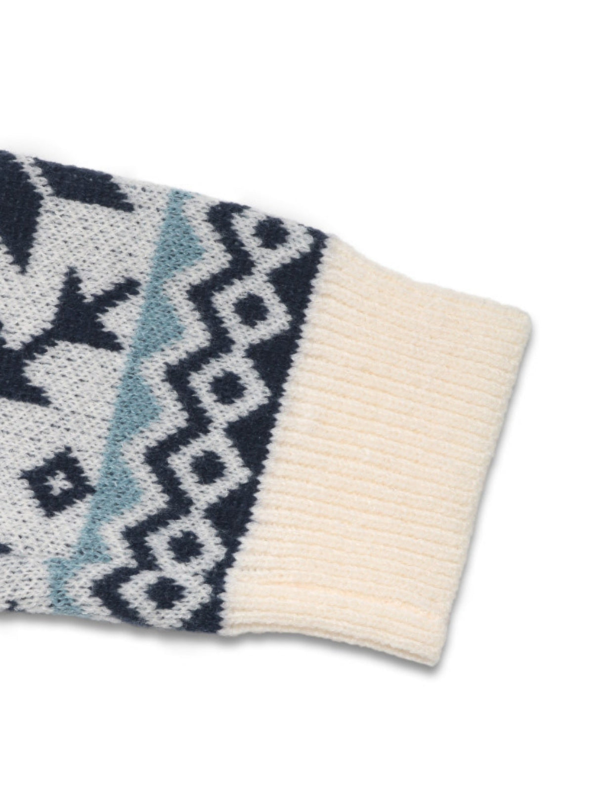 Christmas Snowflake Retro Round Neck Bottoming Top Sweater