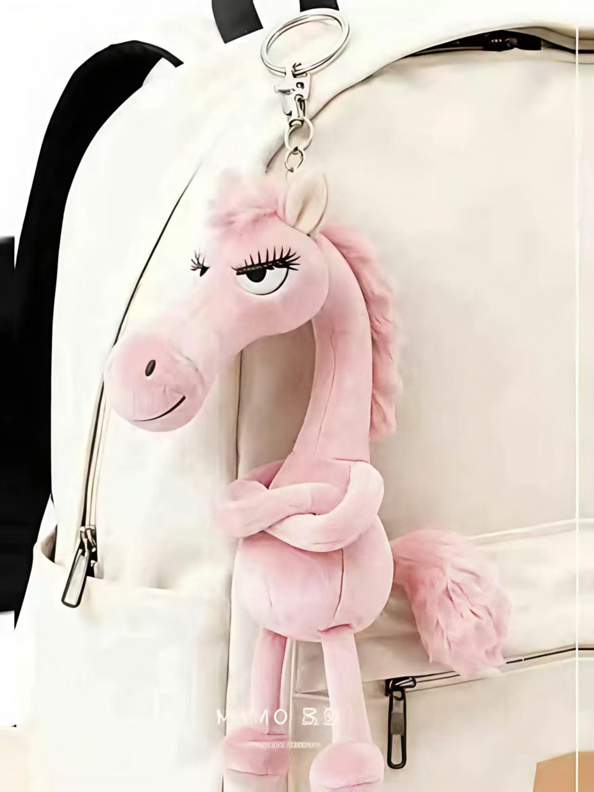 Kleines Pony Plüsch-Schlüsselanhänger