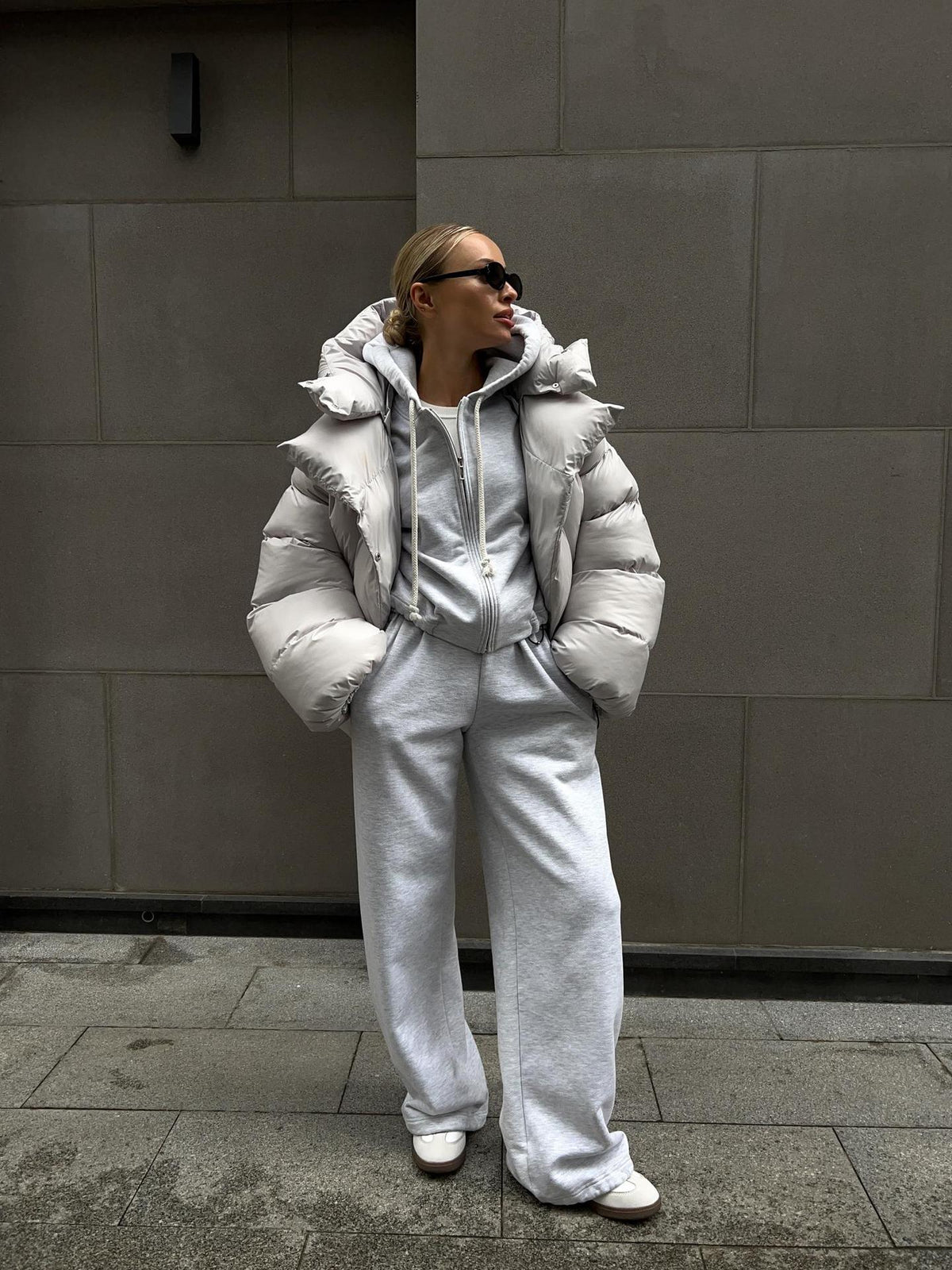 Trendy Puffer Jacket/Padded Coat - Street Style Short Hooded Puffer Jacket