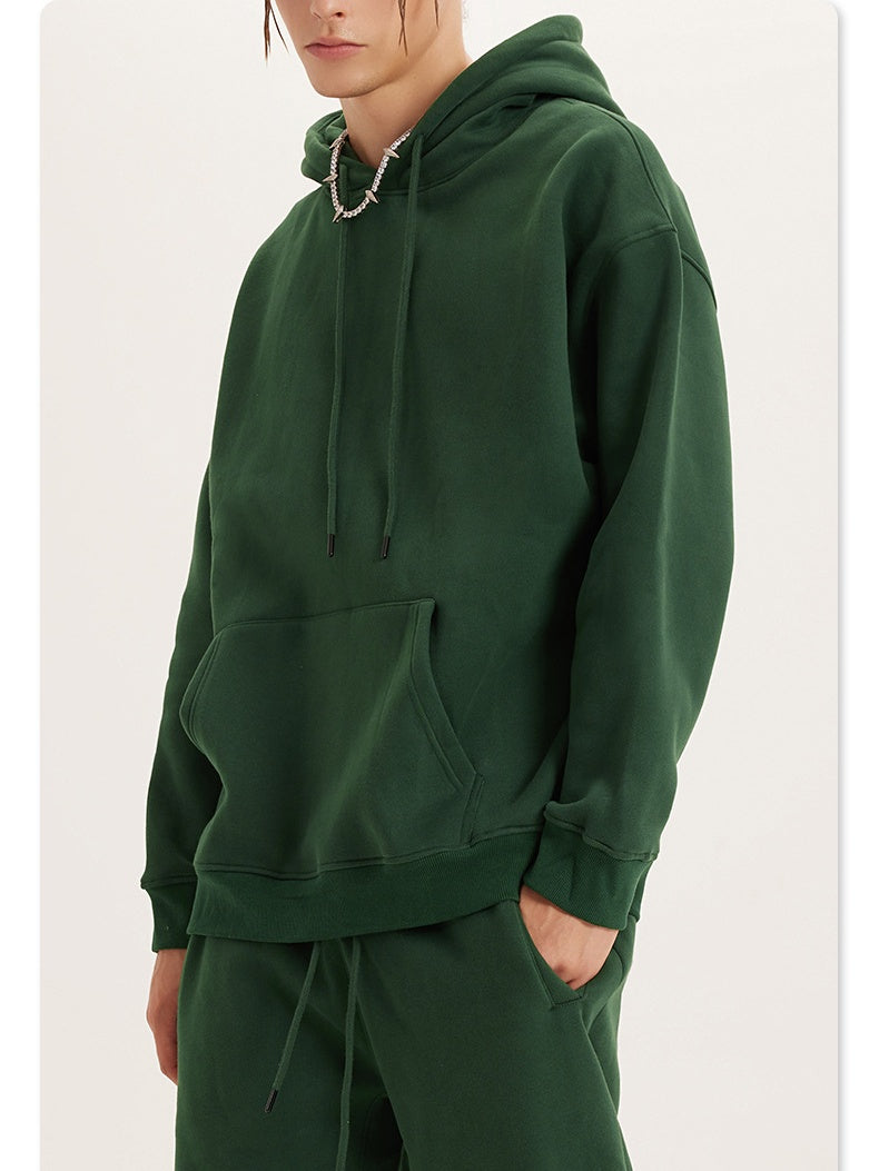 Liber Autumn Neutral Thin Fleece Hoodie