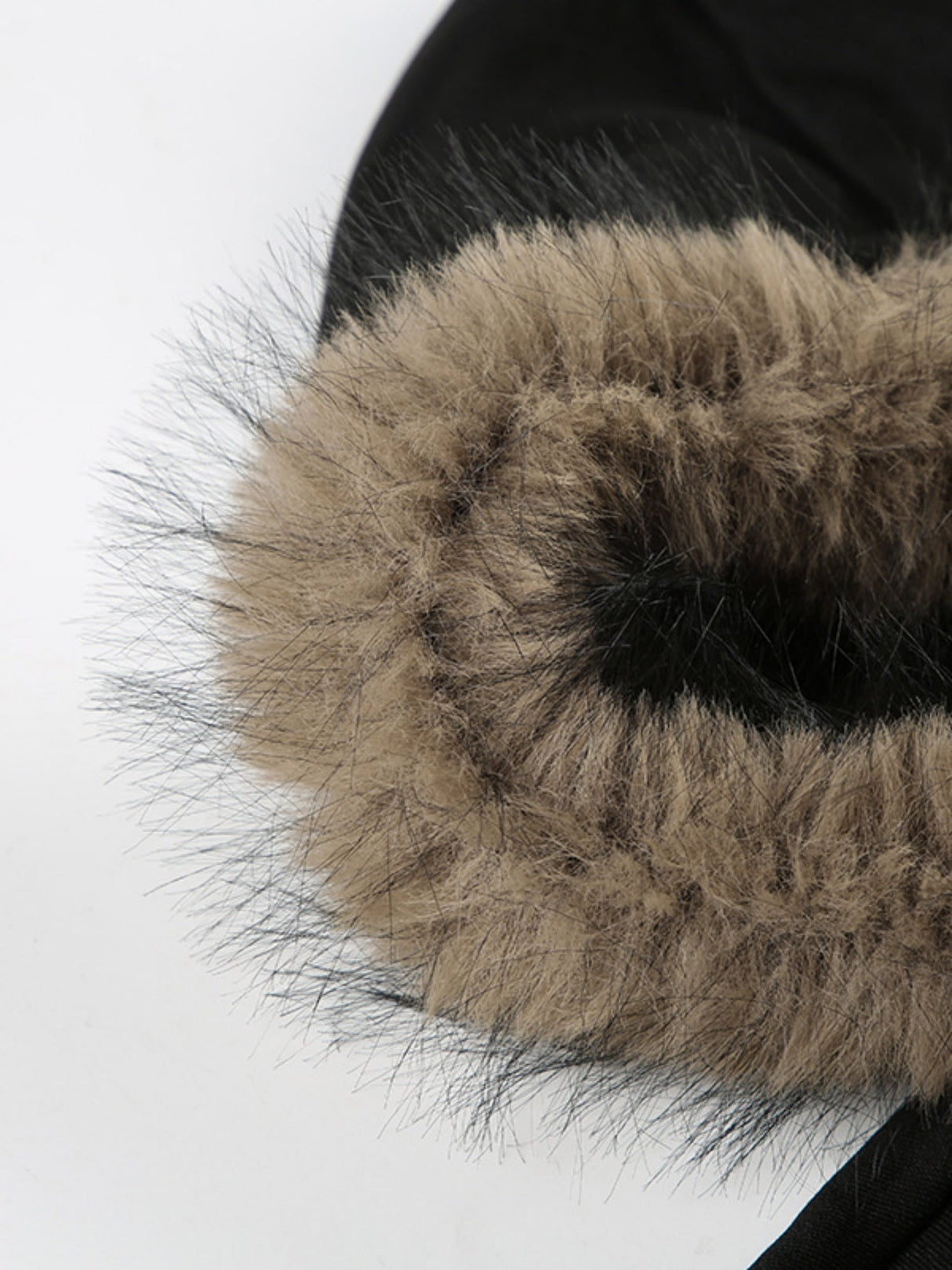 Waist Shaping Plush Patchwork Hoodies Zipper Jackets