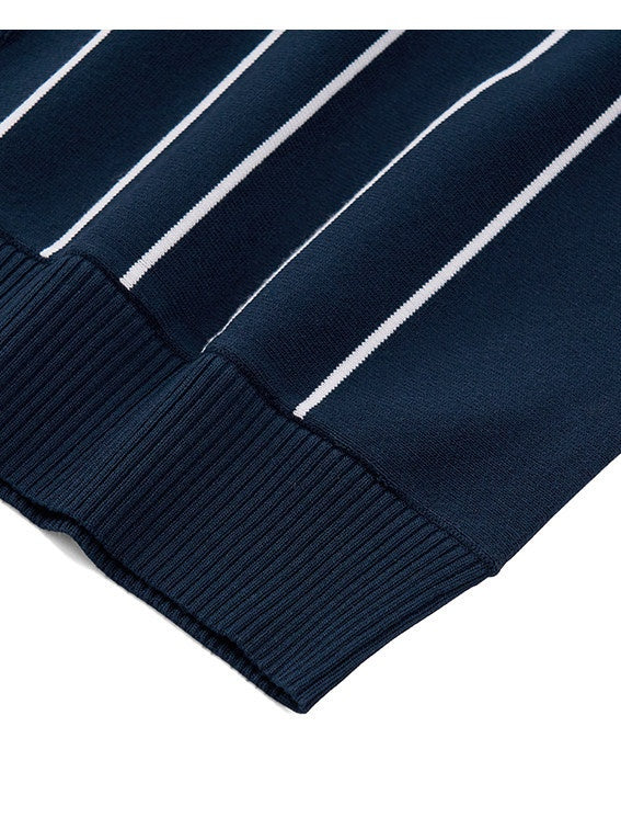 Stripes Old Money Style Breathable Polo Shirts