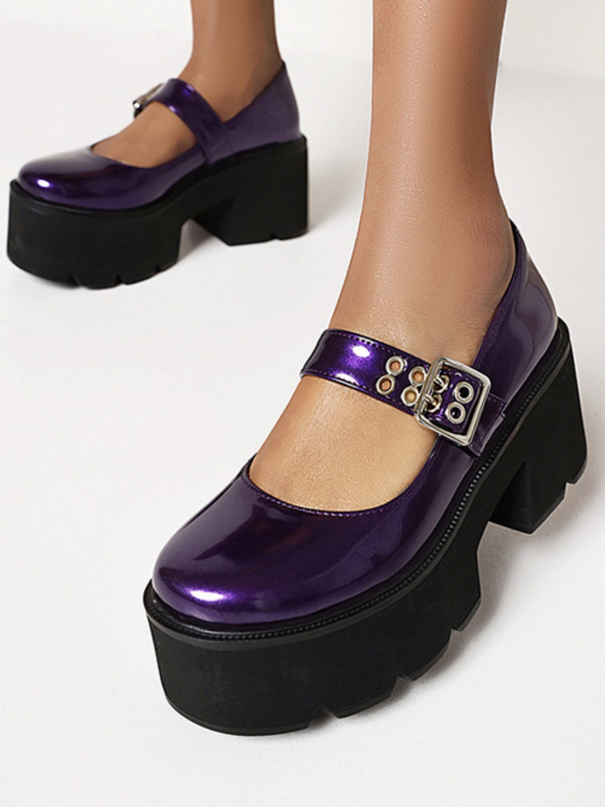 Platform Mary Janes