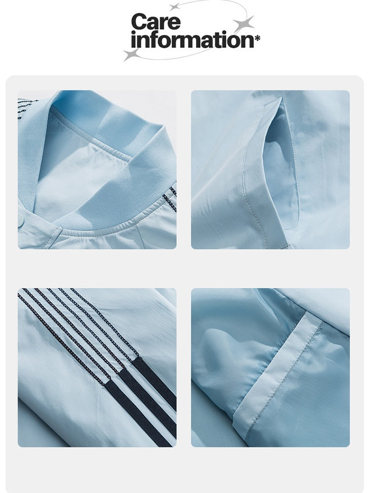 Liber Autumn Neutral wear Pocket decoration Solid Color Jackets