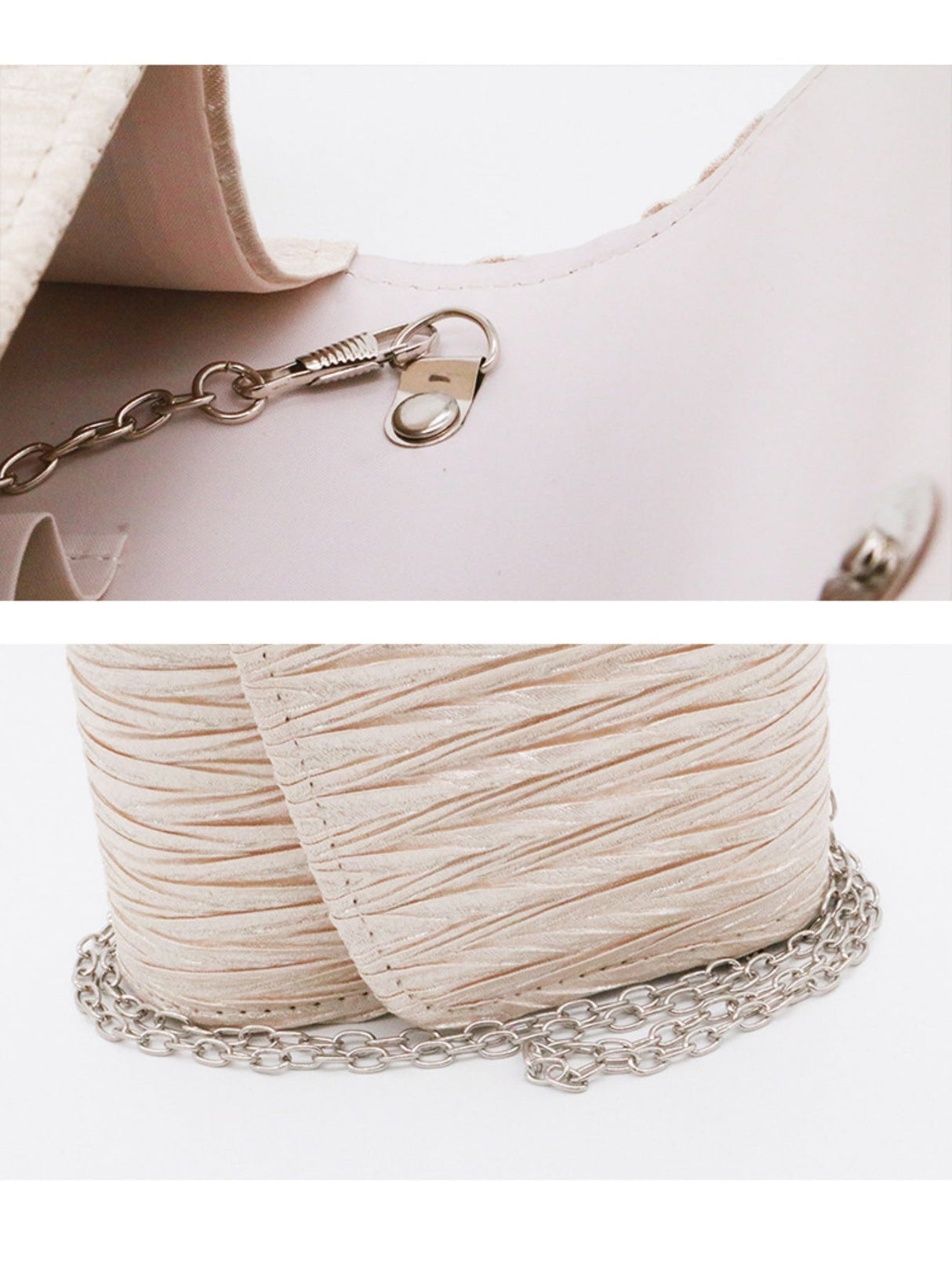 Liber Four Seasons ACC Pleated Flap Bag