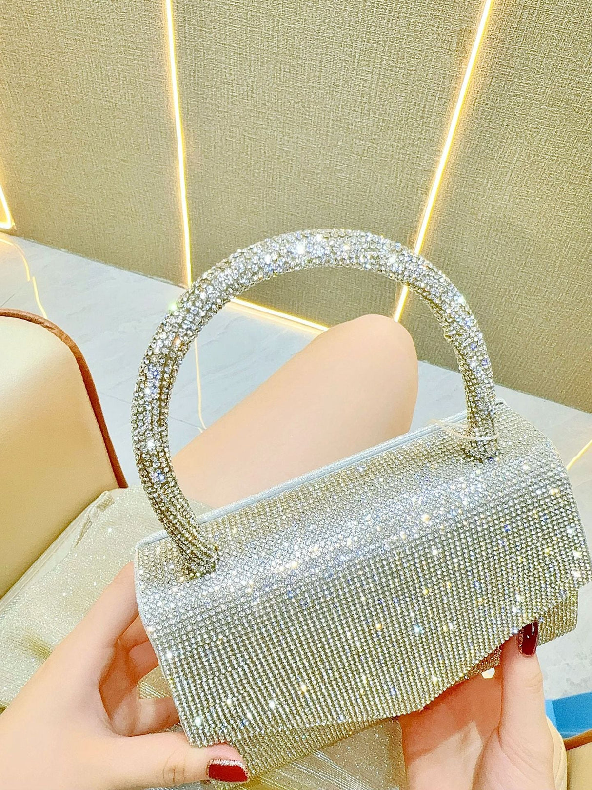 Liber Four Seasons ACC Diamond Small Square Bag