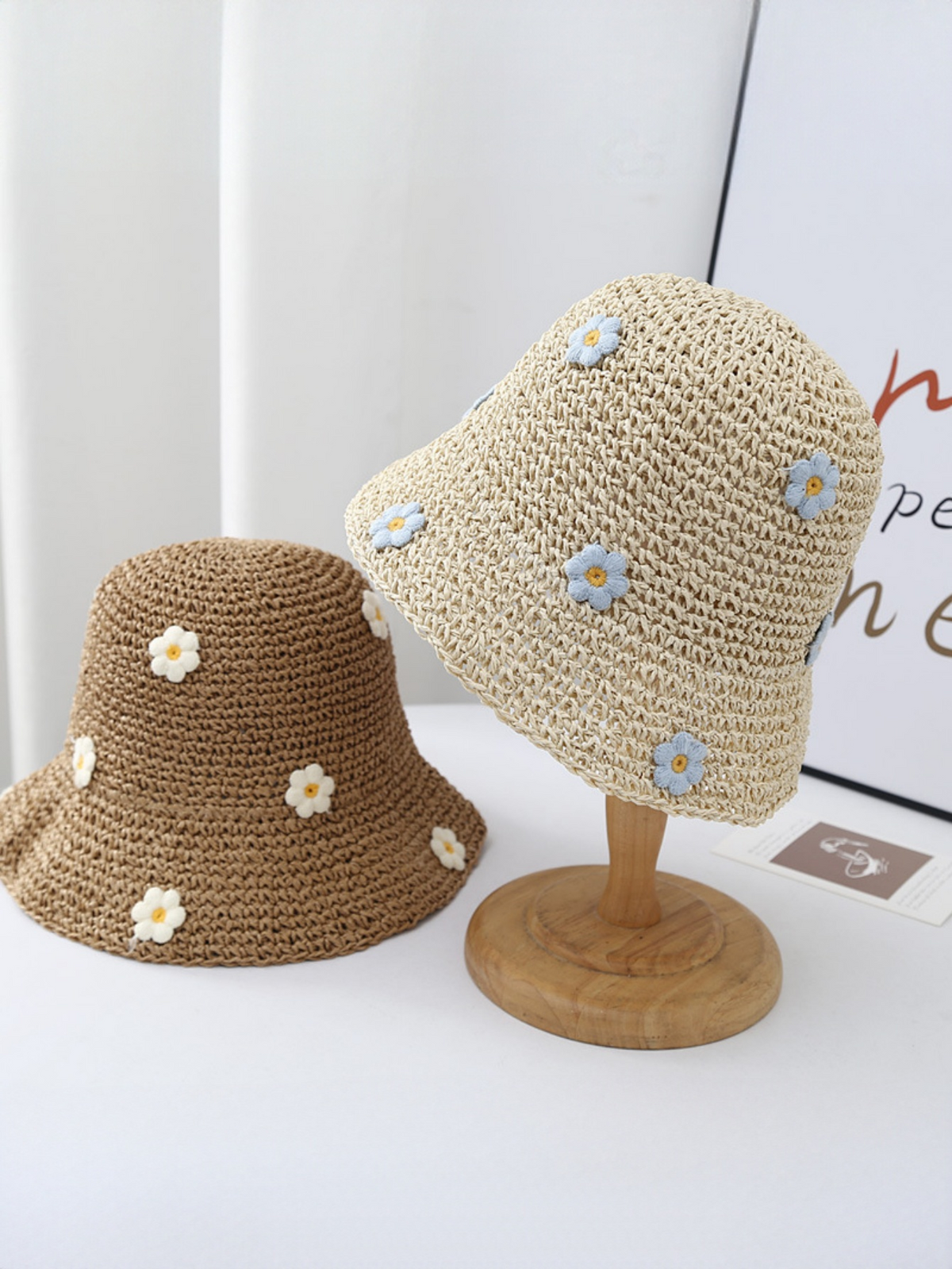 Little Flower Straw Hat
