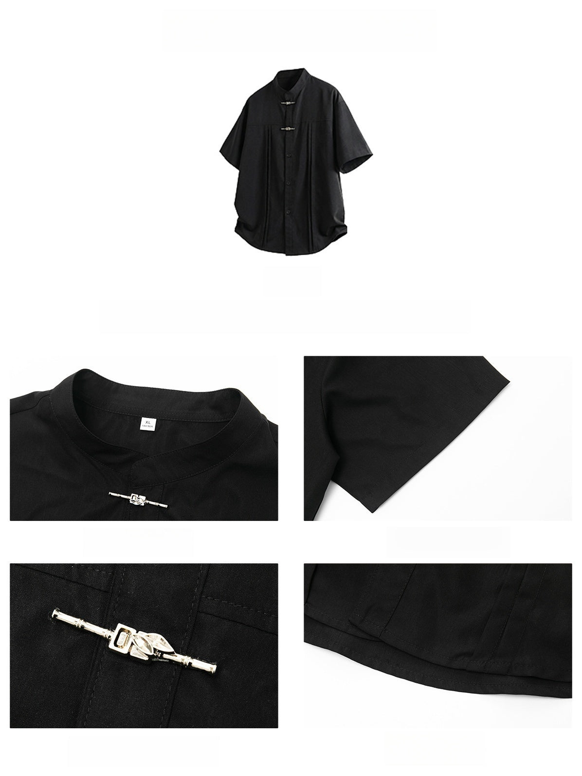 New Chinese Style Chinese Knot Tang Suit Shirts