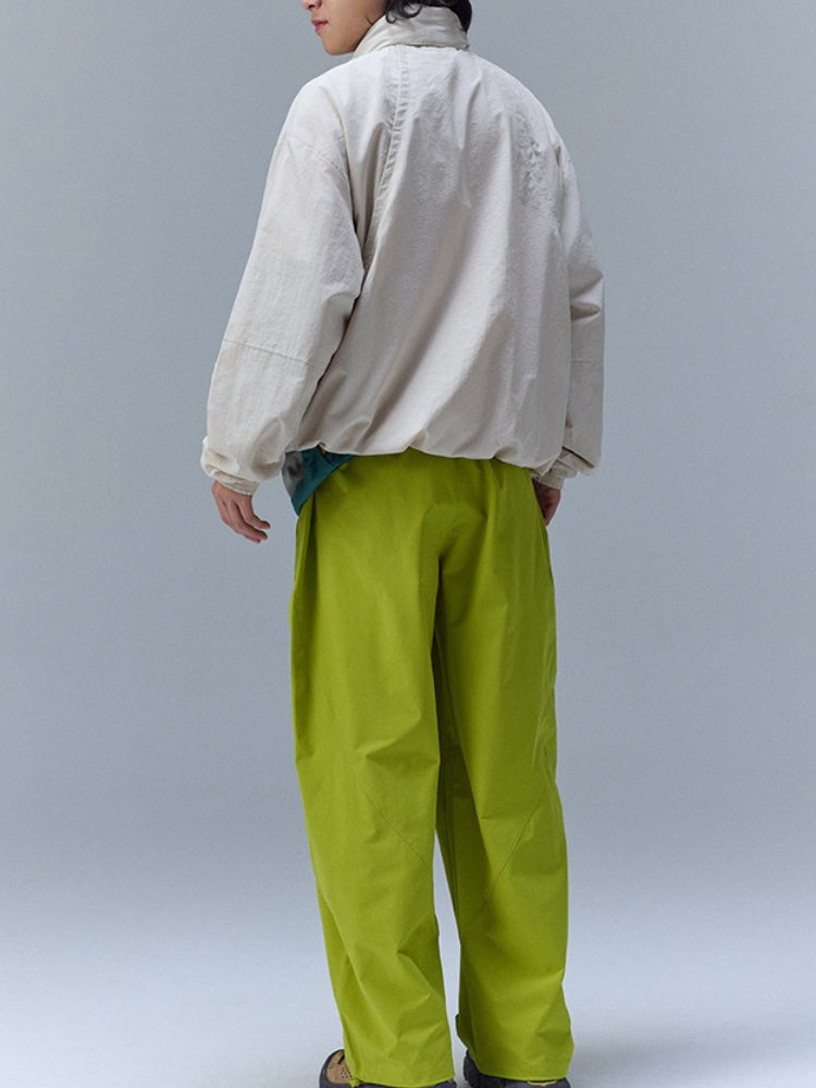 Water-repellent Oversize Folding Hooded Windbreakers