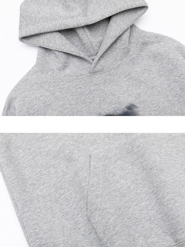 Letter Print Hooded Sweatshirts&Hoodies