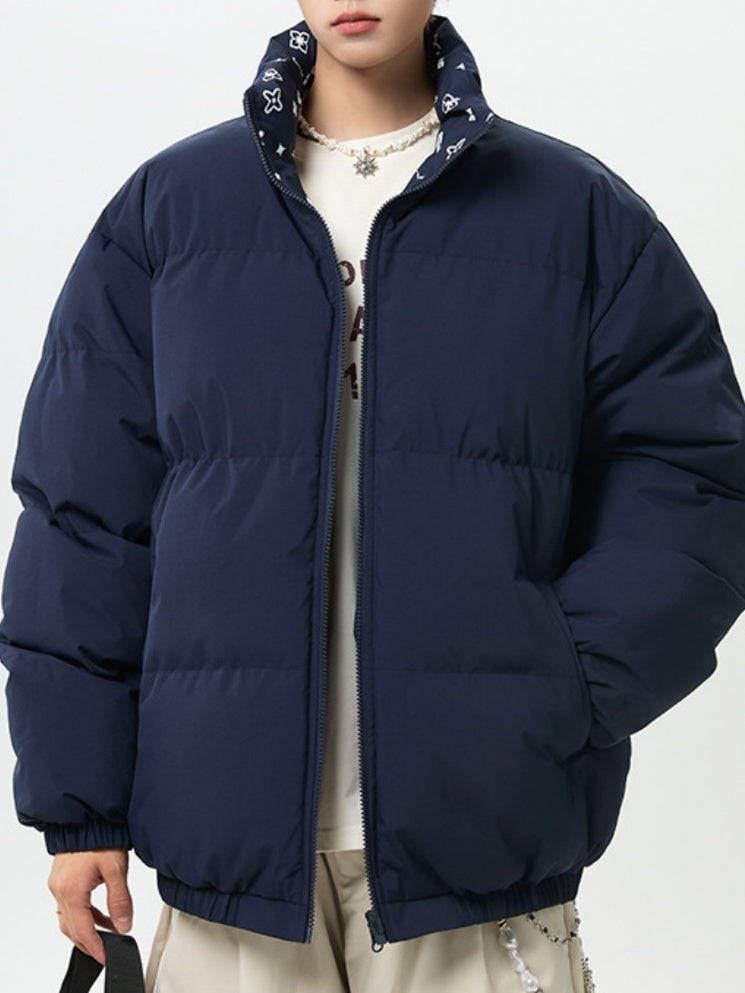 Reversible Thickening Loose Winter Coats