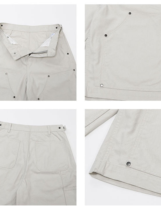 Studs Tooling Loose-fit Five Points Shorts