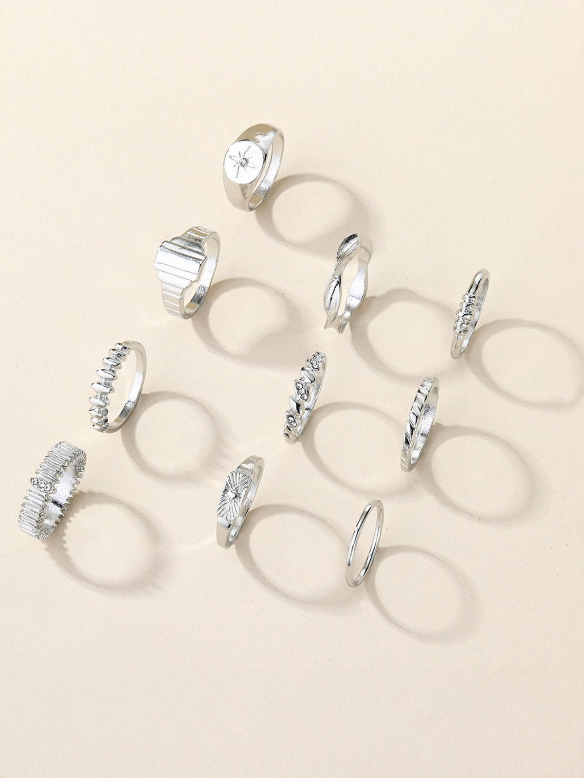 Alloy Ring Set