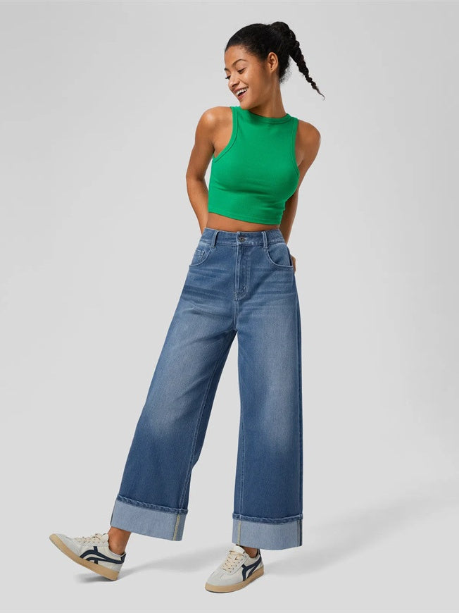 Liber Spring Women's Old Jeans