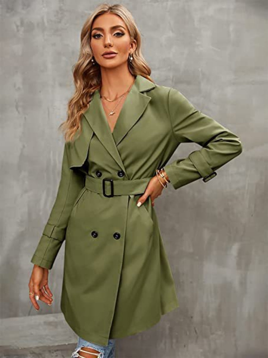 Belt Mid-length Trench Coats