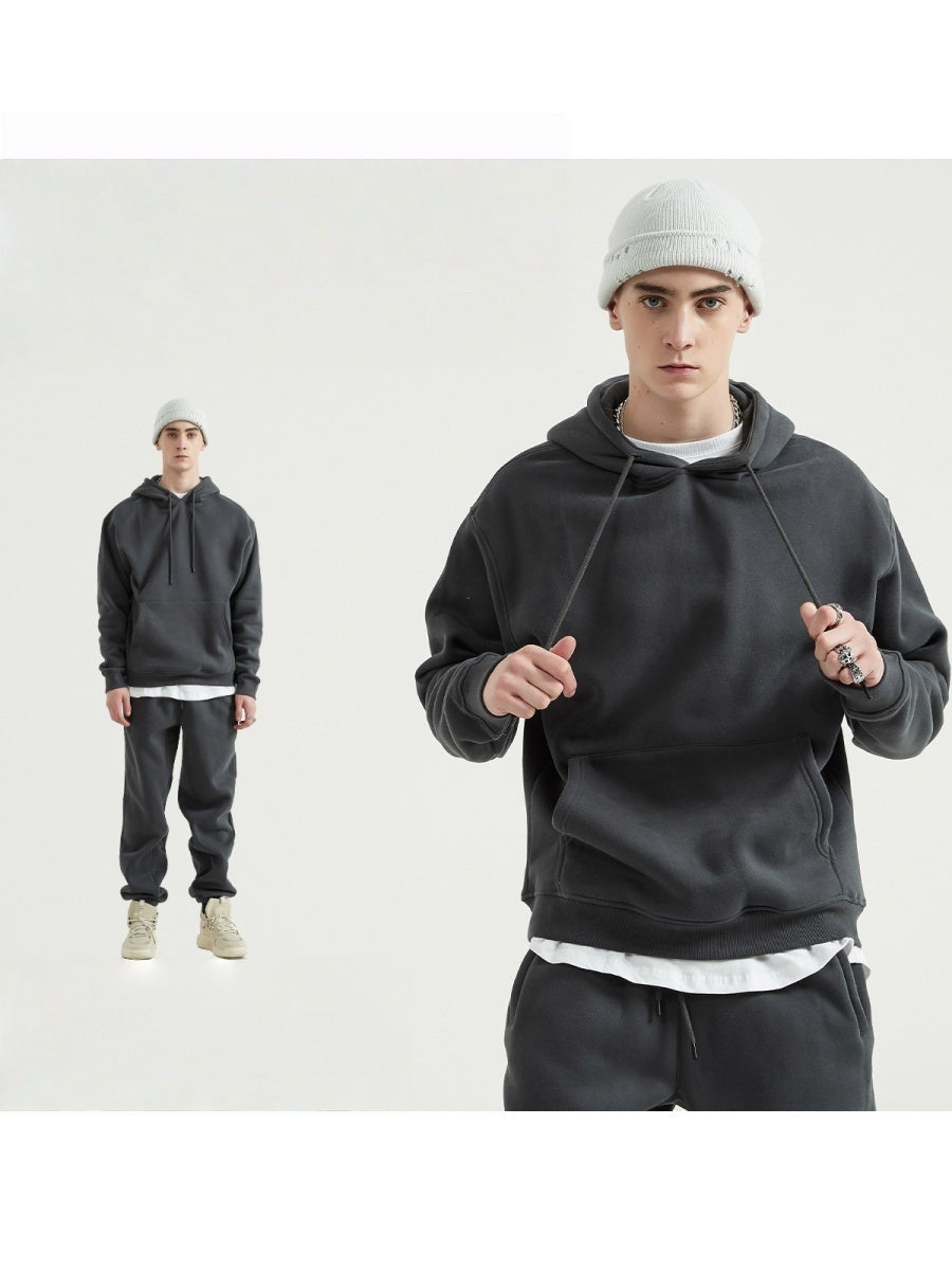Liber Autumn Neutral Thin Fleece Hoodie