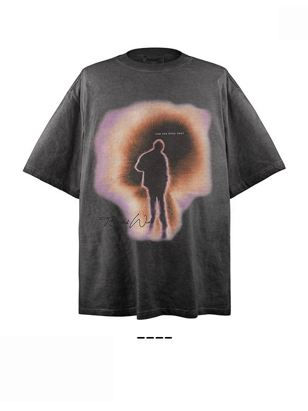 Liber Summer Neutral Printed Figure T-shirts