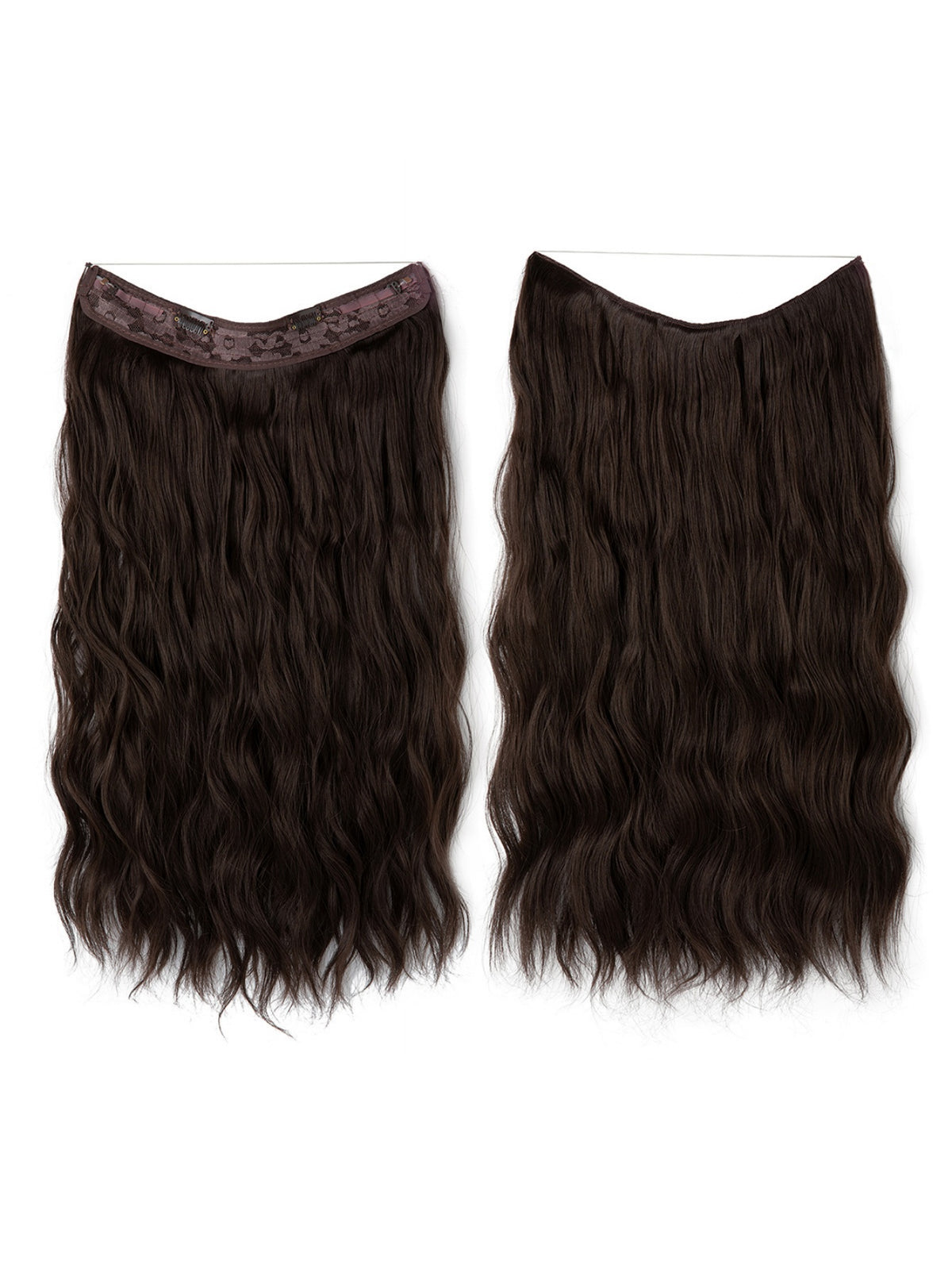 One-piece Hair Extension For Long, Wavy, Voluminous Hair