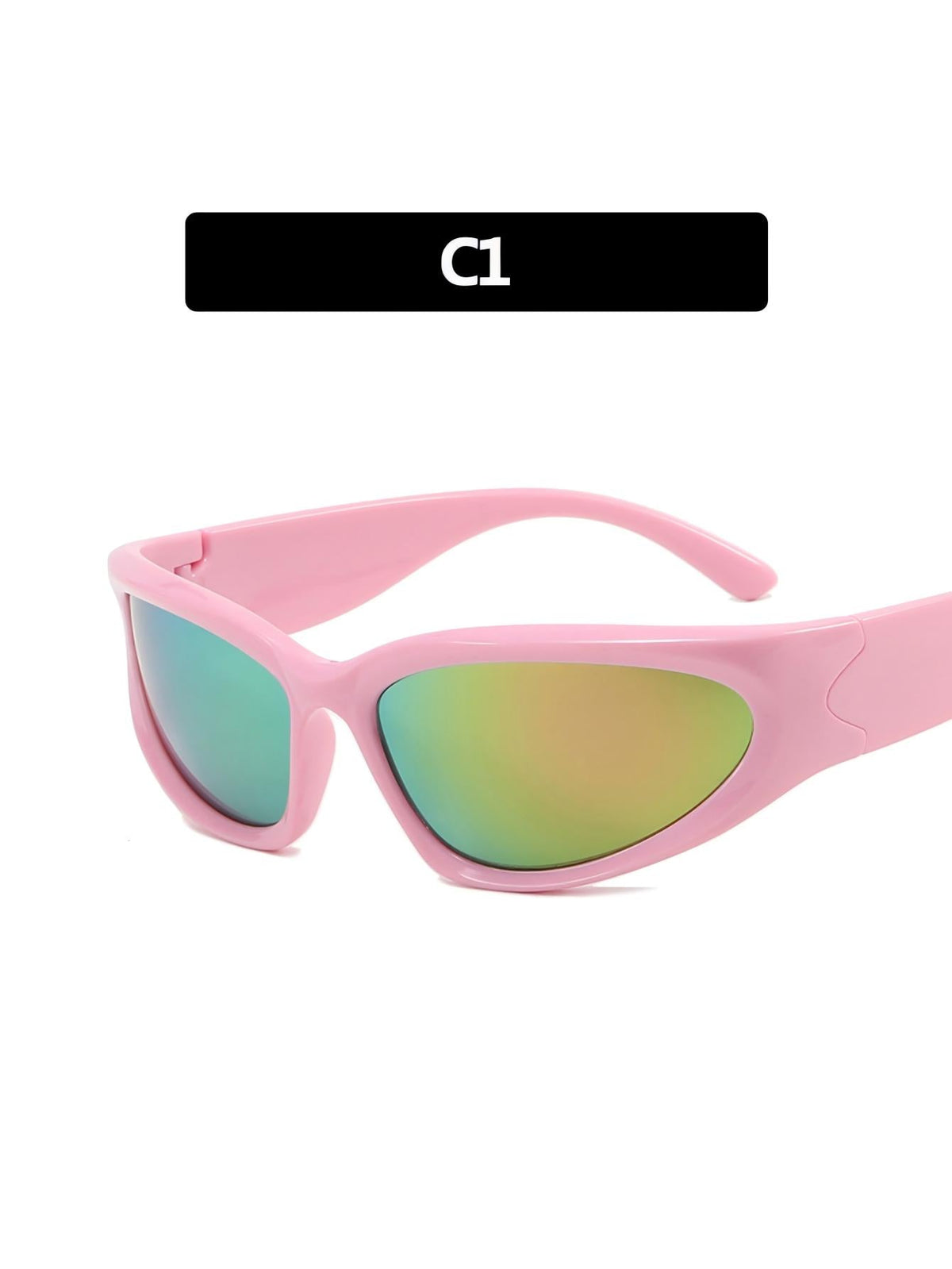 Lunettes de soleil futuristes punk