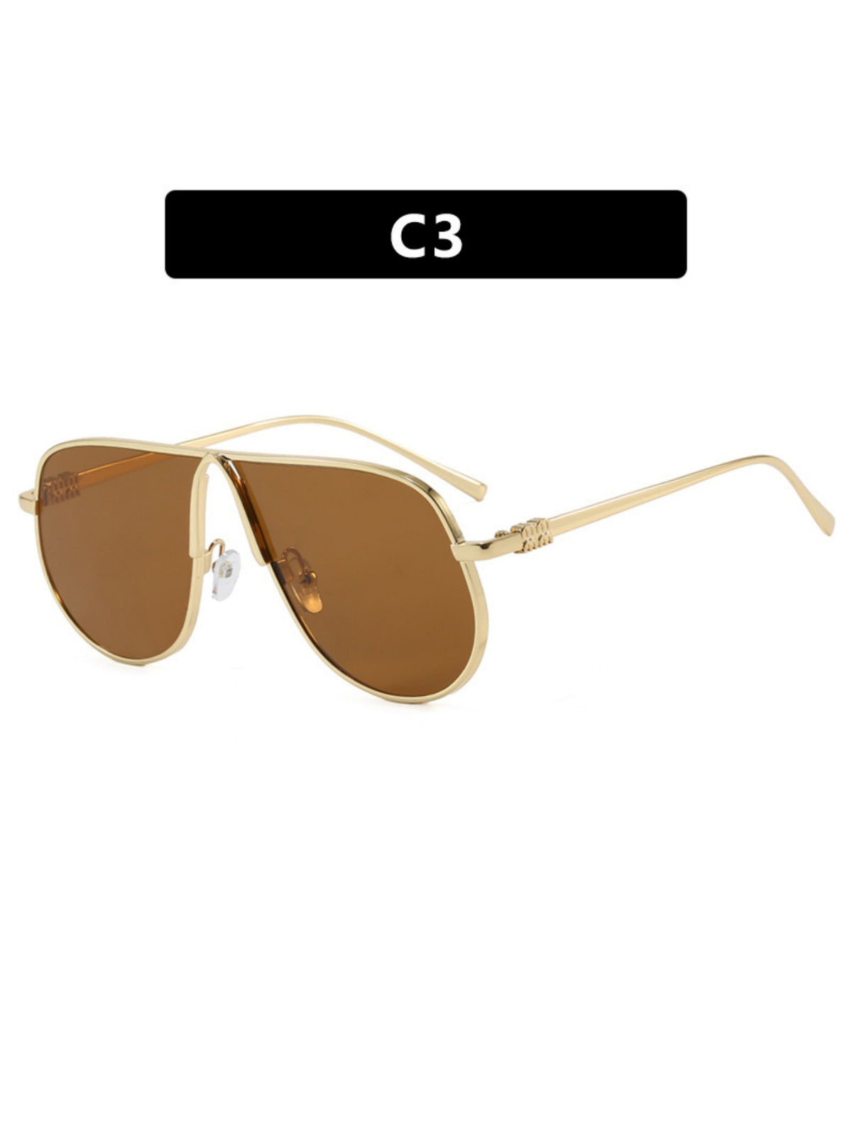 Full-rimmed Aviator Sunglasses