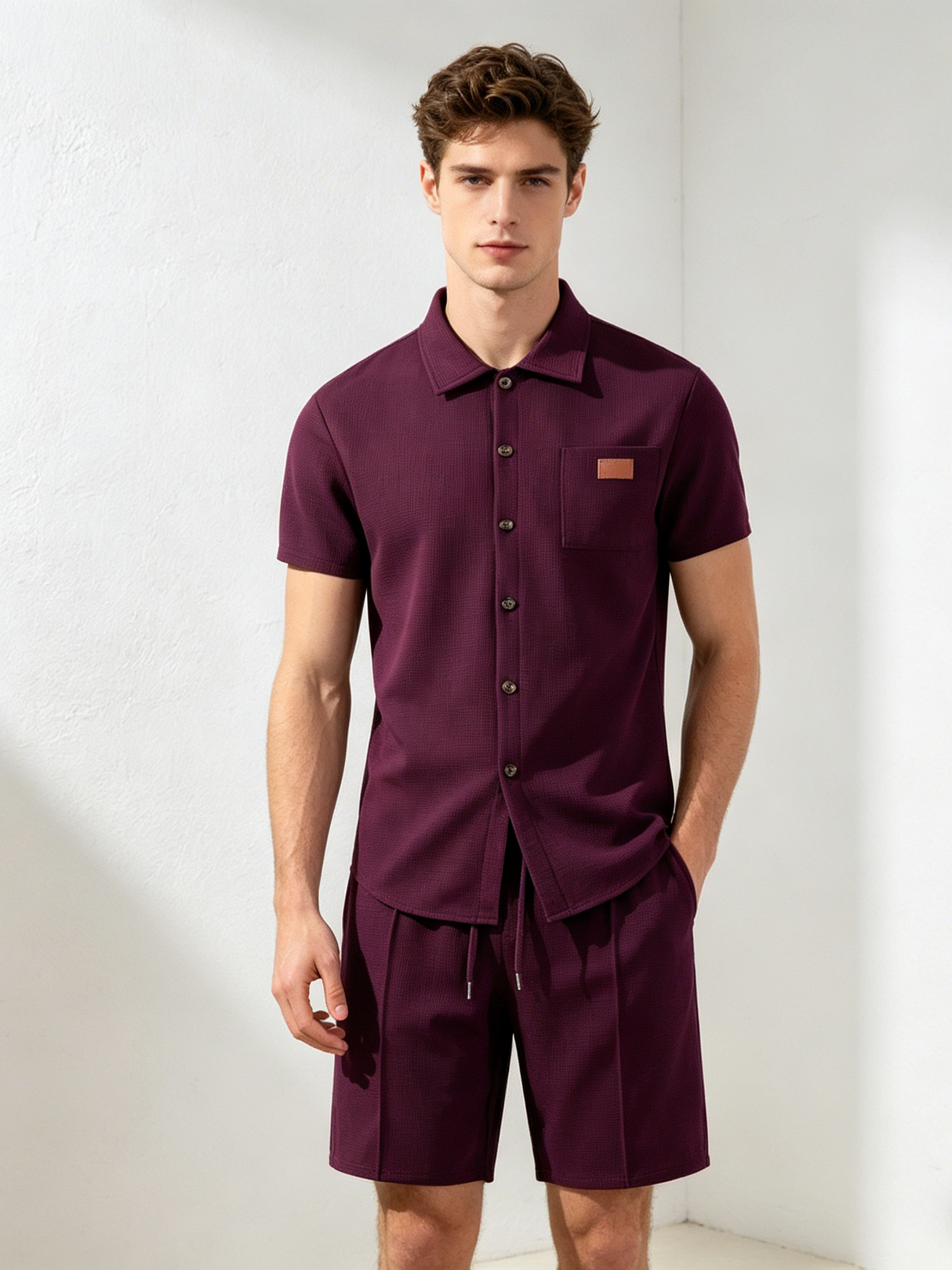 Solid Color Vacation Set 2-piece Sets