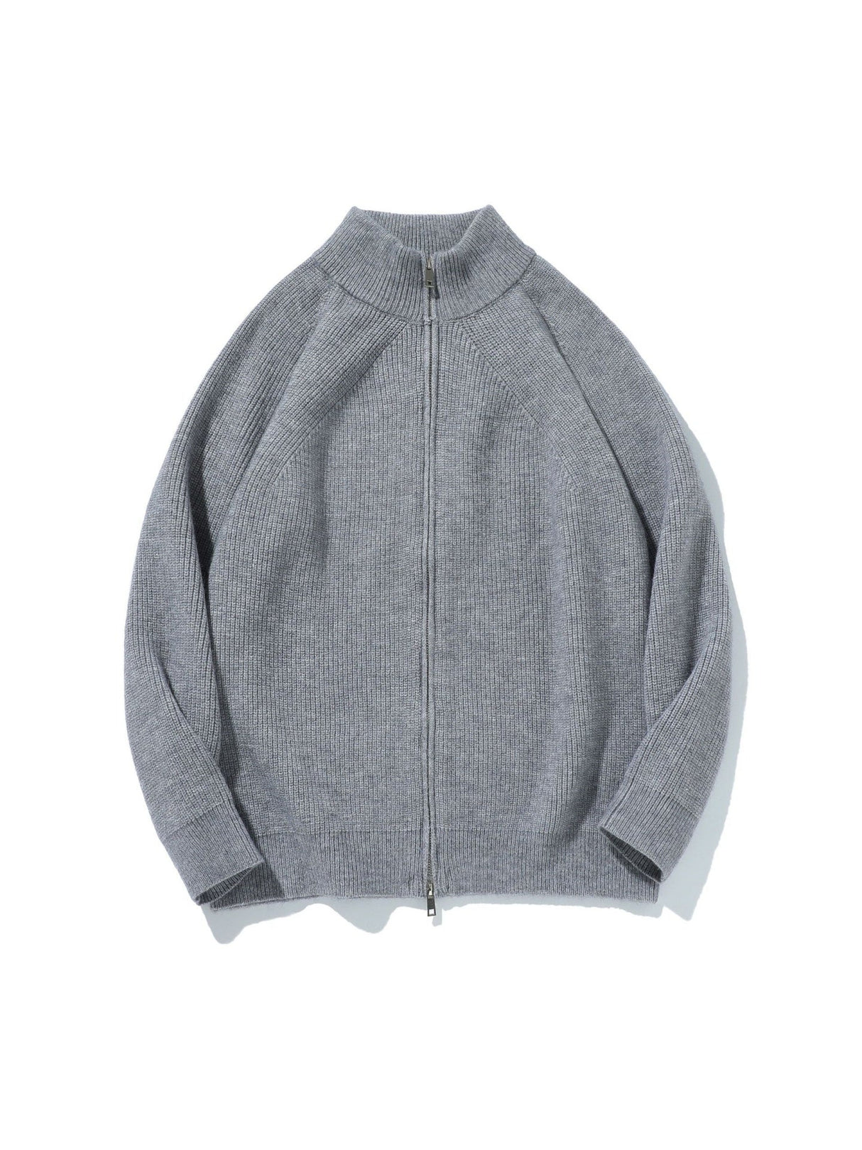 Minimalist Style Leisure Loose Stand Collar Cardigans