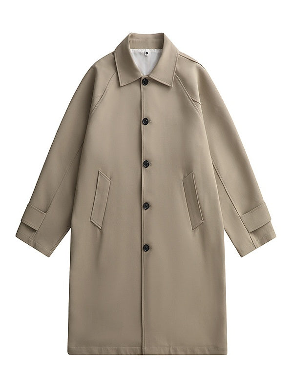 Cityboy Loose Leisure Mid-length Coats