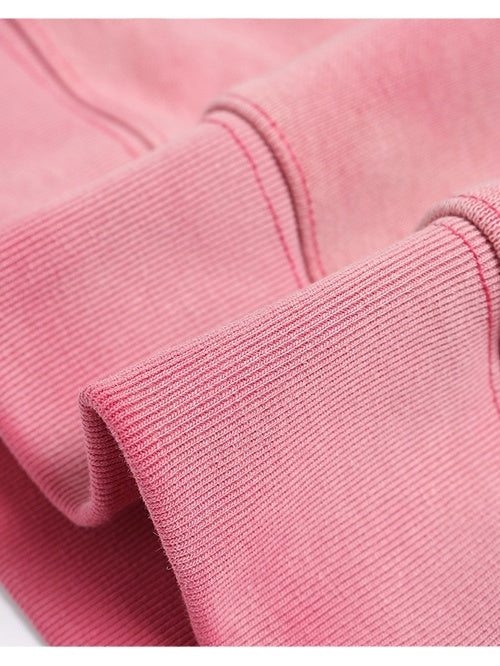 Embroidered Pattern Letter Sweatshirts