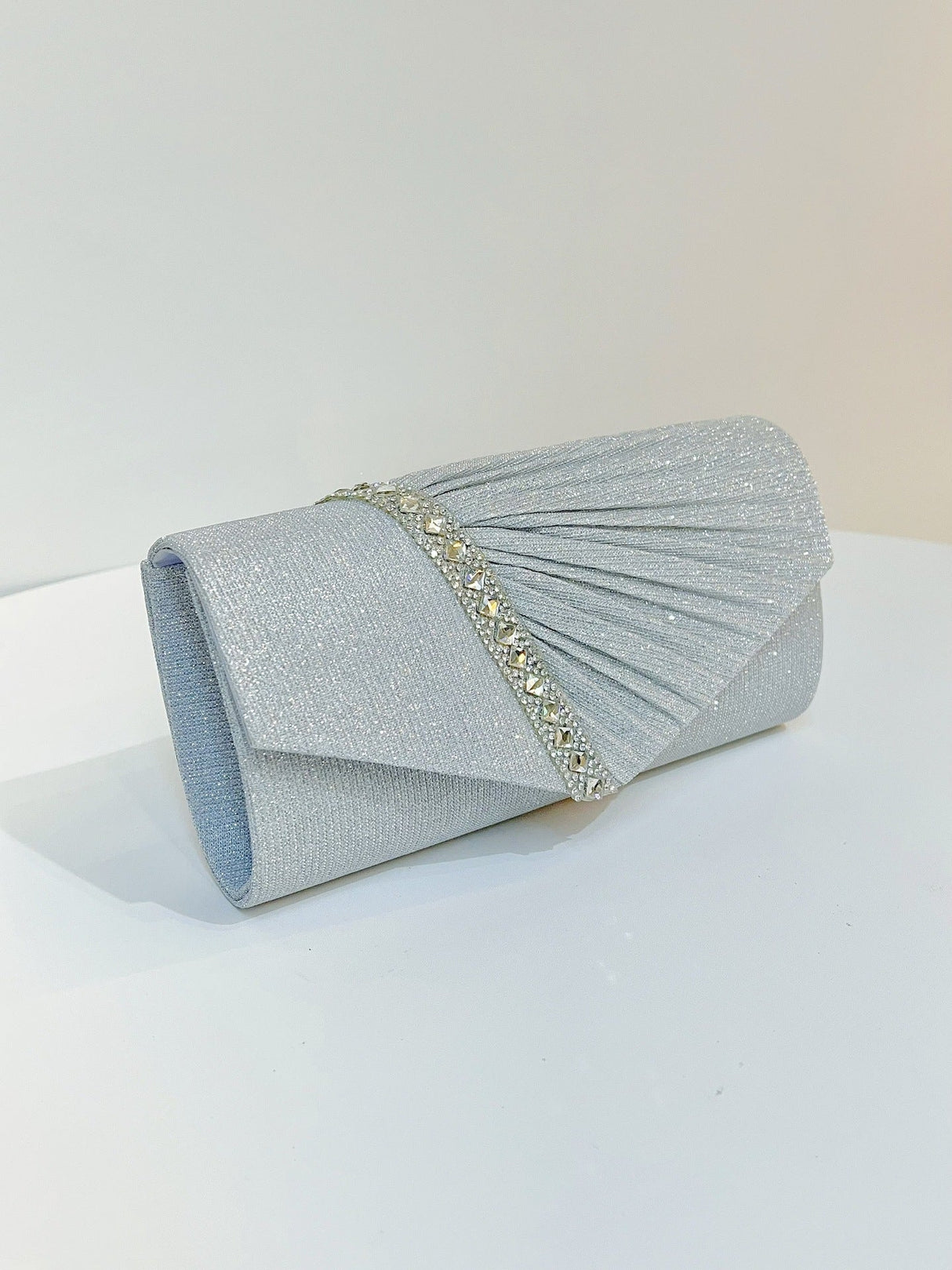 Liber Four Seasons ACC Pleated Diamond Small Square Bag