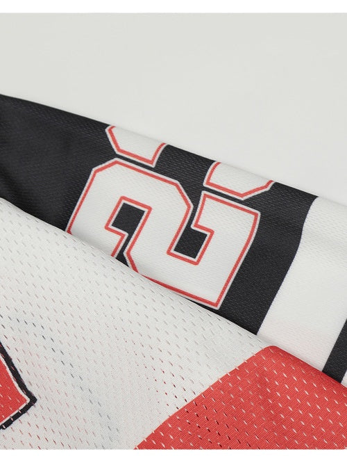 Neutral wear Printed Letter Long-sleeved T-shirt