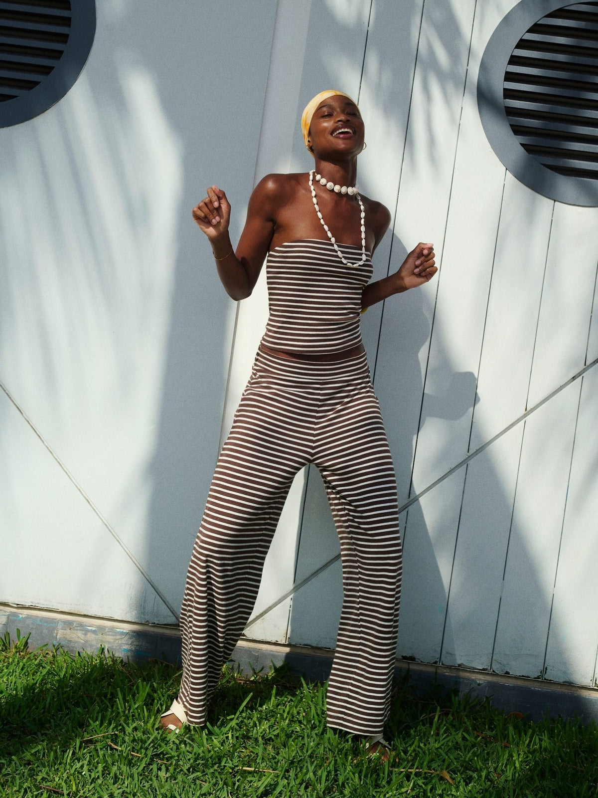 Sexy Slim Fit Casual Striped Suit
