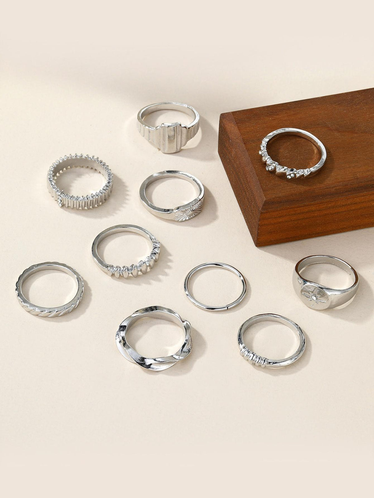Alloy Ring Set