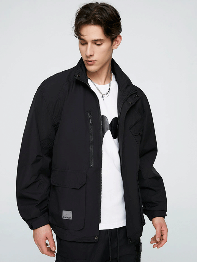 All-match Trend Sports Outdoor Leisure Multiple Pockets Work Jacket