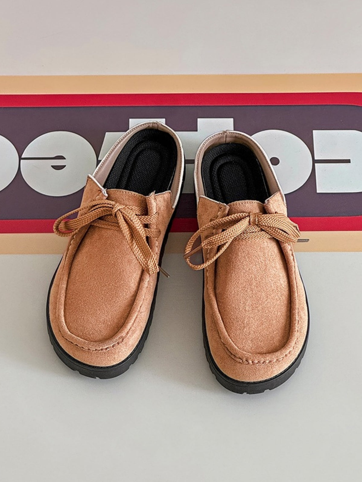 Suede Birkenstock Lace-up Closed-toe Slippers